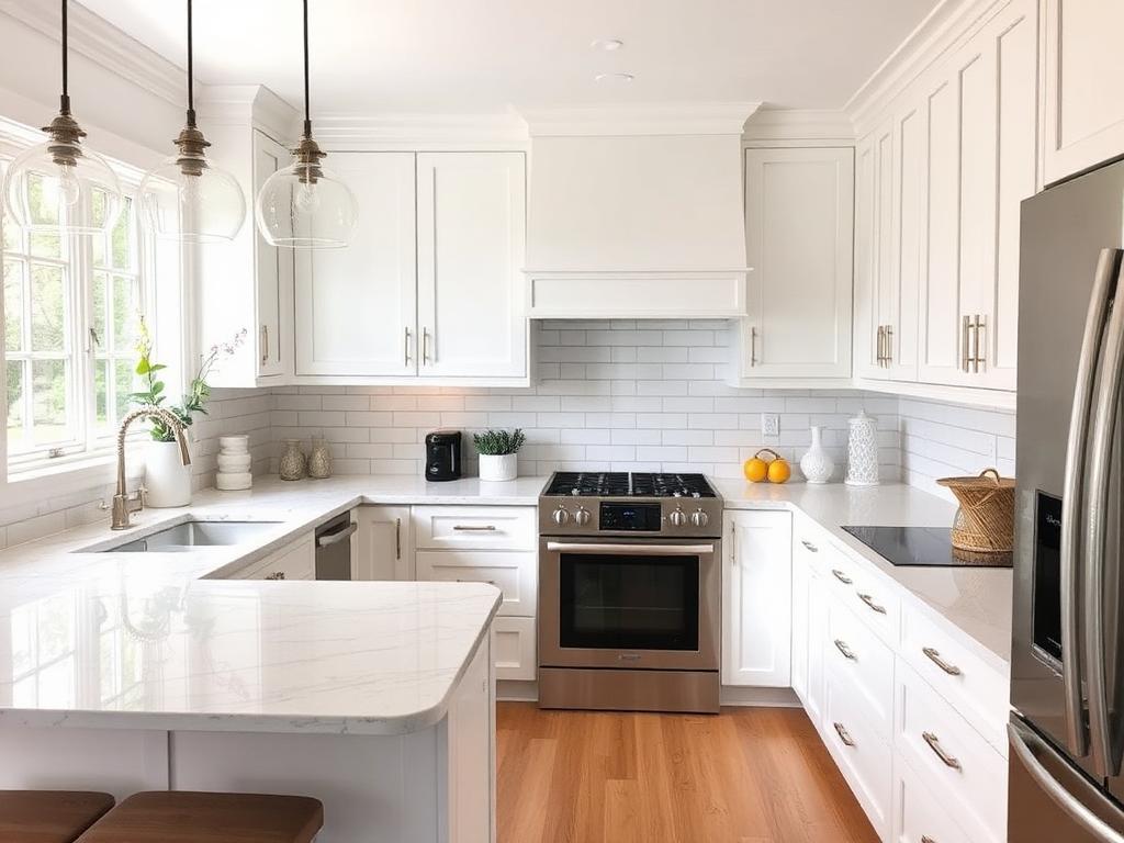 Completed interior home renovation by Gotham Home Services